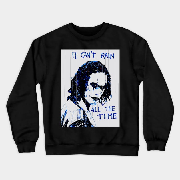 The Crow Crewneck Sweatshirt by theprometeus